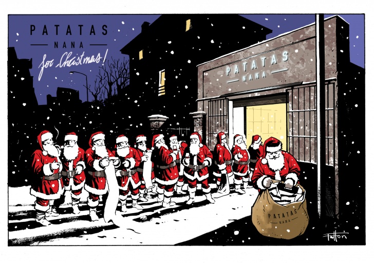 illustrazione-PATATS-NANA-Natale illustrazione-PATATS-NANA-Natale