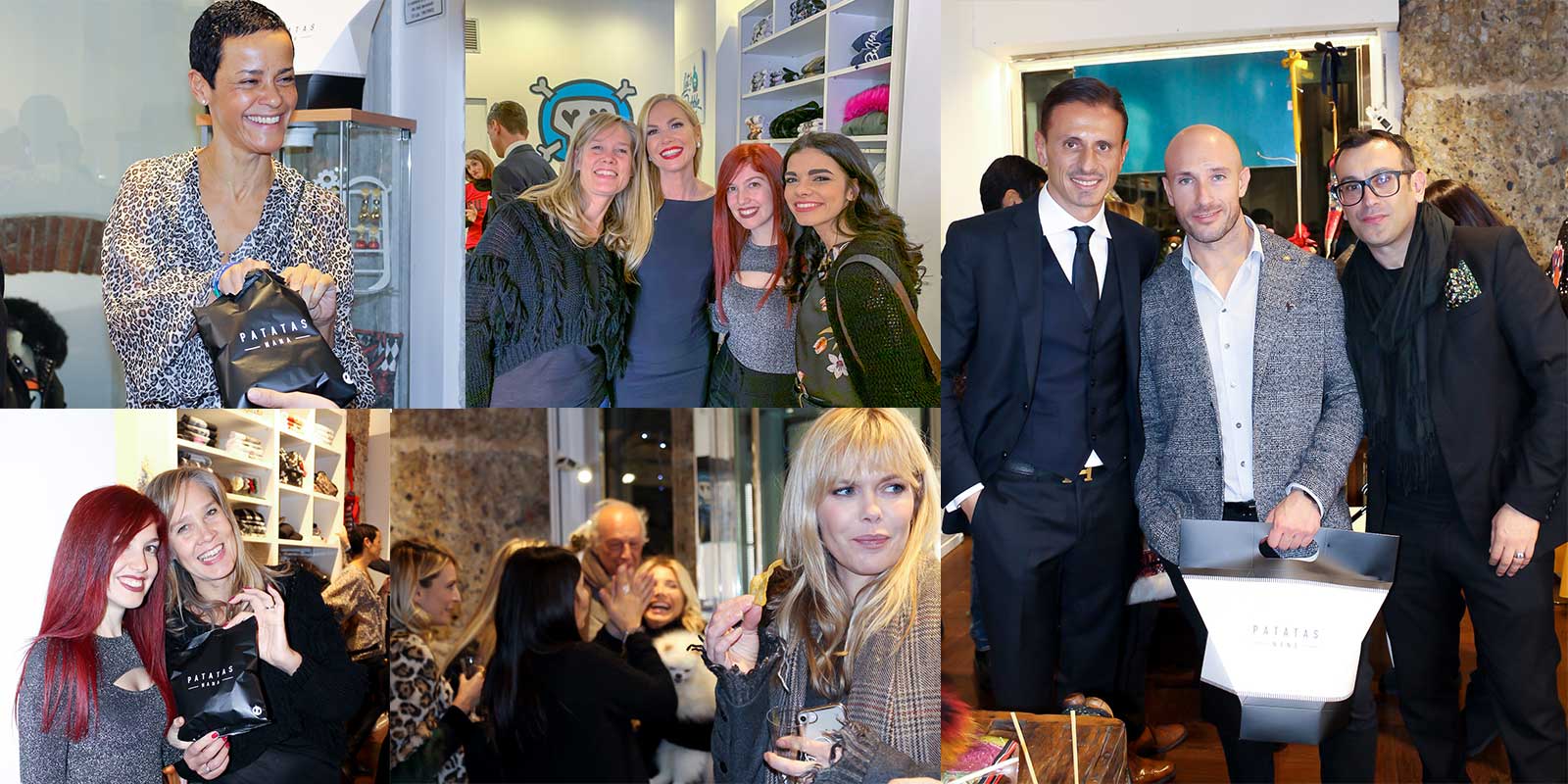 Patatas Nana partner all’evento di Marco Bacini e Federica Panicucci presso Rude Concept Store di Milano