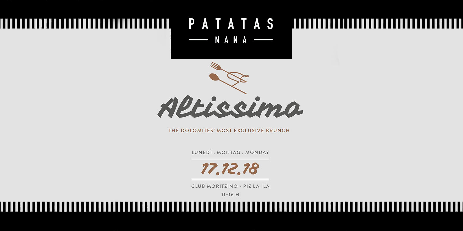 Patatas Nana partner ufficiale dell’evento Altissimo in Alta Badia