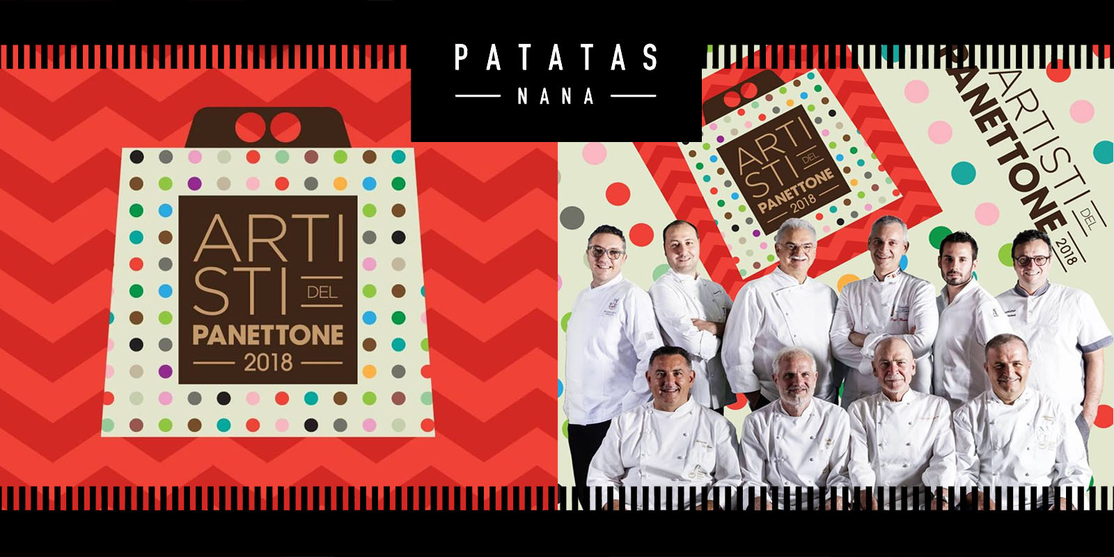 Patatas Nana tra i partners ufficiali dell’evento Artisti del Panettone a Milano