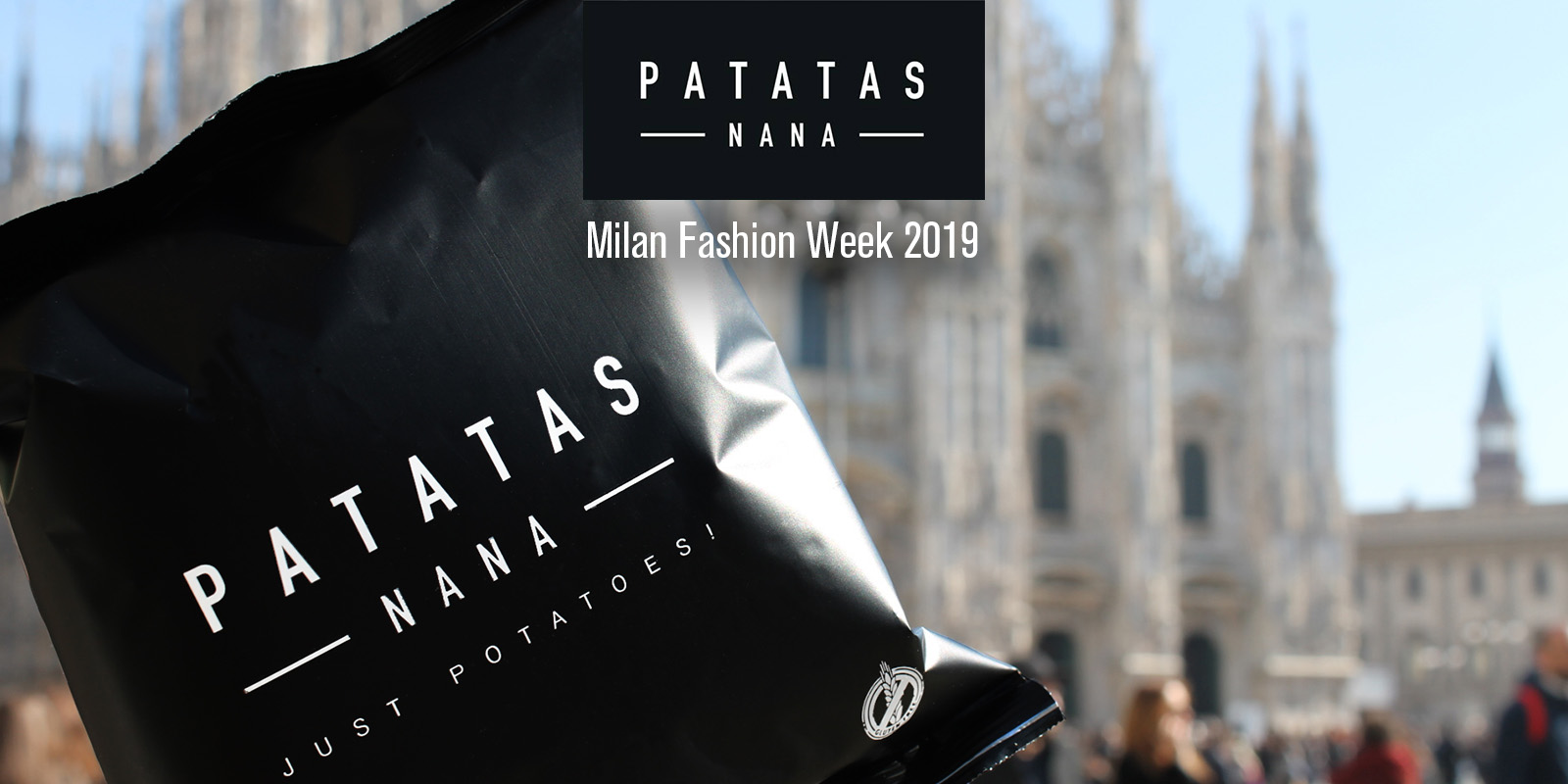 Patatas Nana partner ufficiale all’evento Fashion in the city durante la Fashion Week 2019