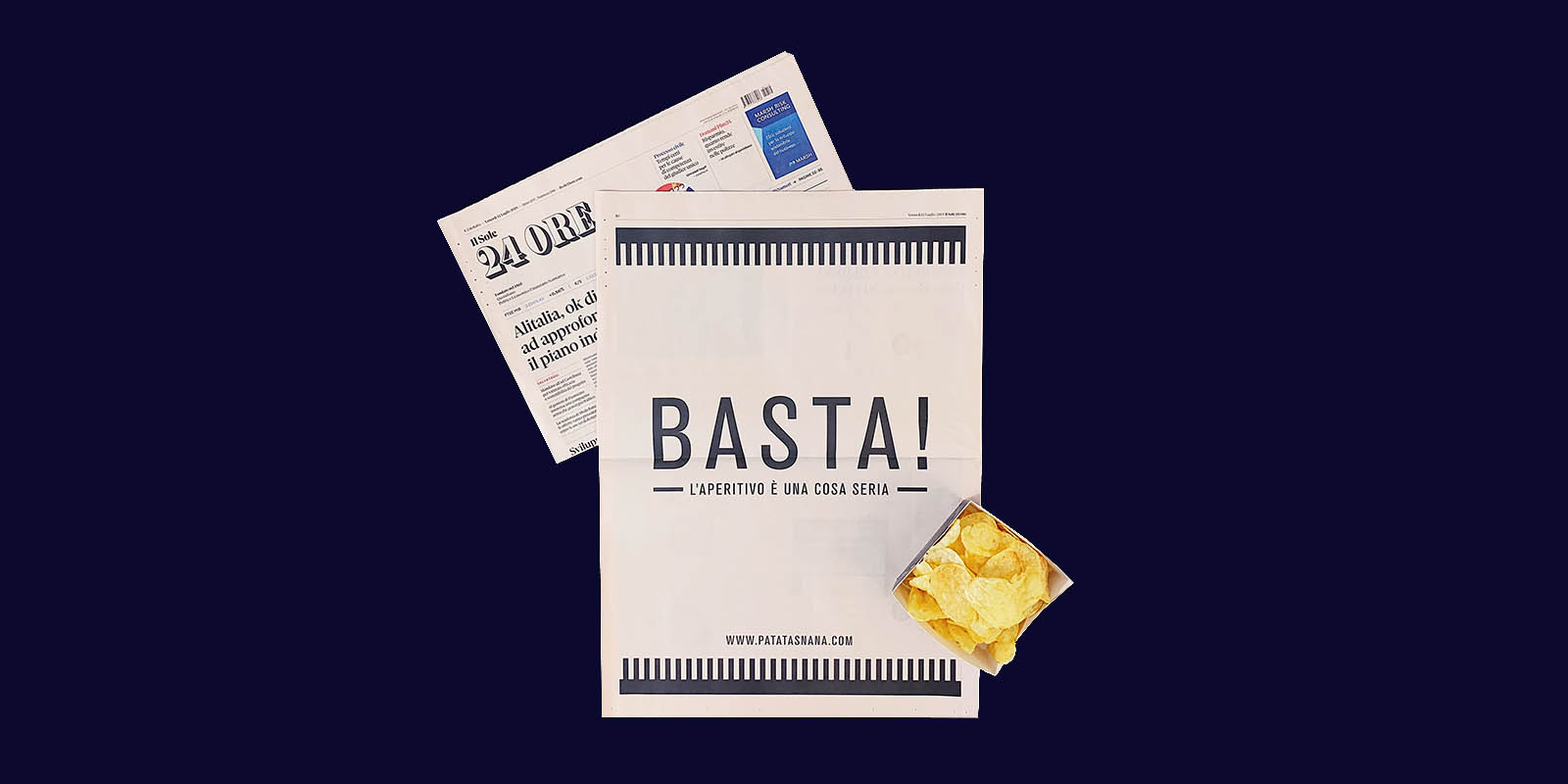 BASTA! L’aperitivo è una cosa seria, su Il Sole 24 Ore