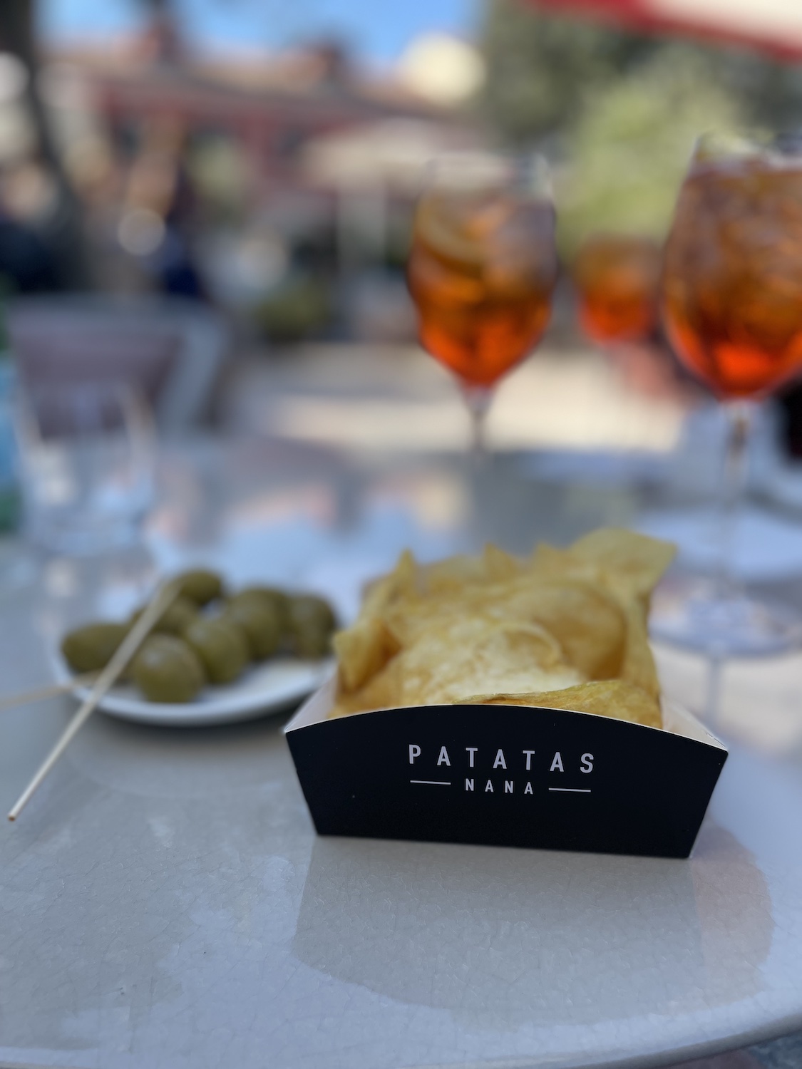 Patatas Nana all'Hotel Excelsior Venice